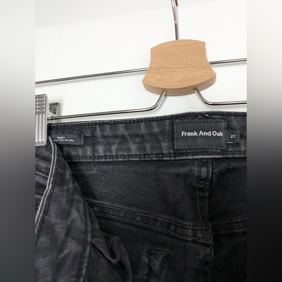 Frank and Oak black jeans in size 27 - Picture 2 of 3